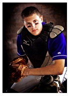 senior portrait Kyle Resch - Beloit Memorial HS